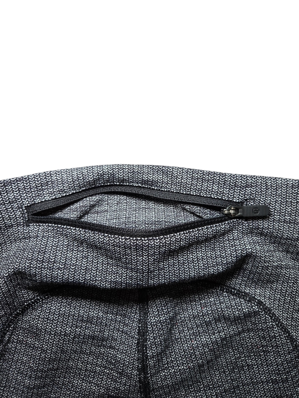 Lululemon Speed Up Tight 30" - Variegated Knit Black Heathered Black - Picture 10 of 12